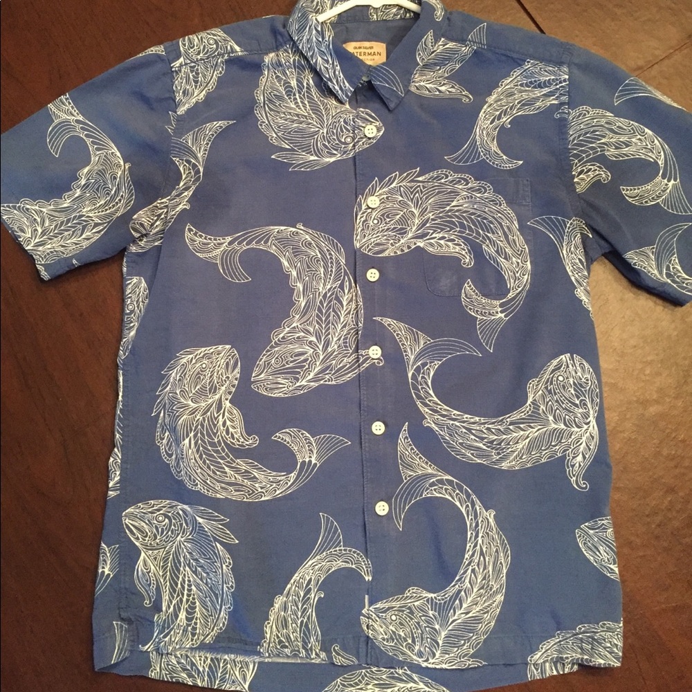 Men’s casual print shirt